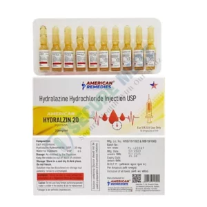 Hydralazine 20 mg Injection